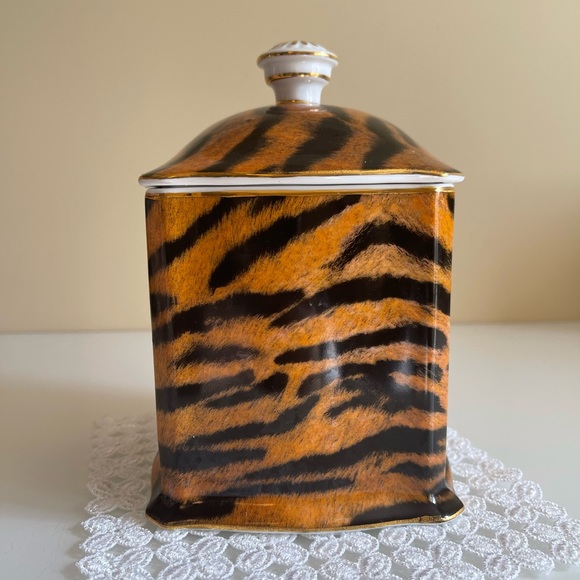 Animal Print Jar - Picture 1 of 9